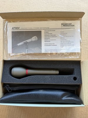 Audio-Technica AT804 - Broadcast Omnidirectional Dynamic Microphone