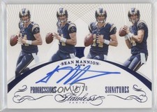 2015 Panini Flawless Progressions Signatures Blue 18/20 Sean Mannion Auto w6z