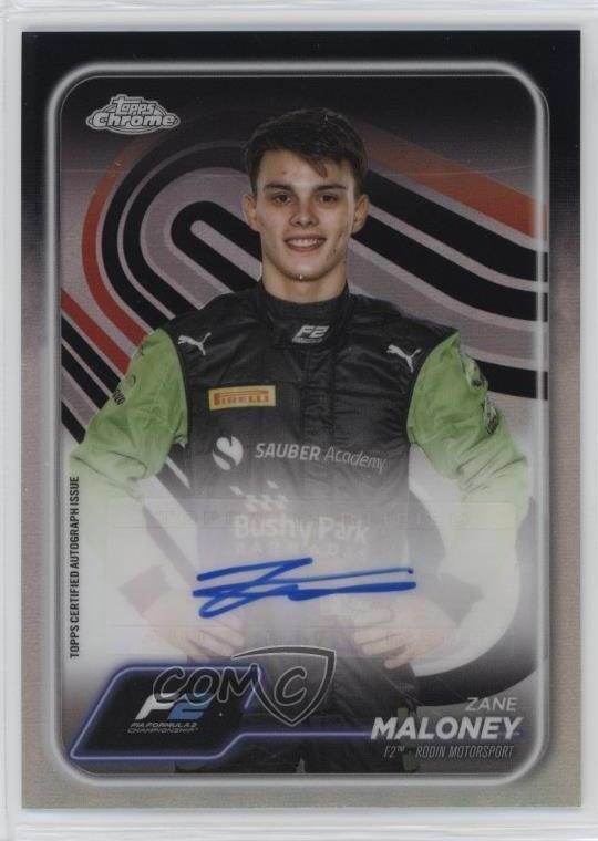 2024 Topps Chrome Formula 1 Auto Zane Maloney #CAC-MAL Auto mv7
