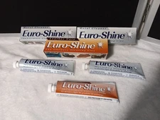 Lot Of 3 Euro-Shine Metal & Leather Polish/Cleaner