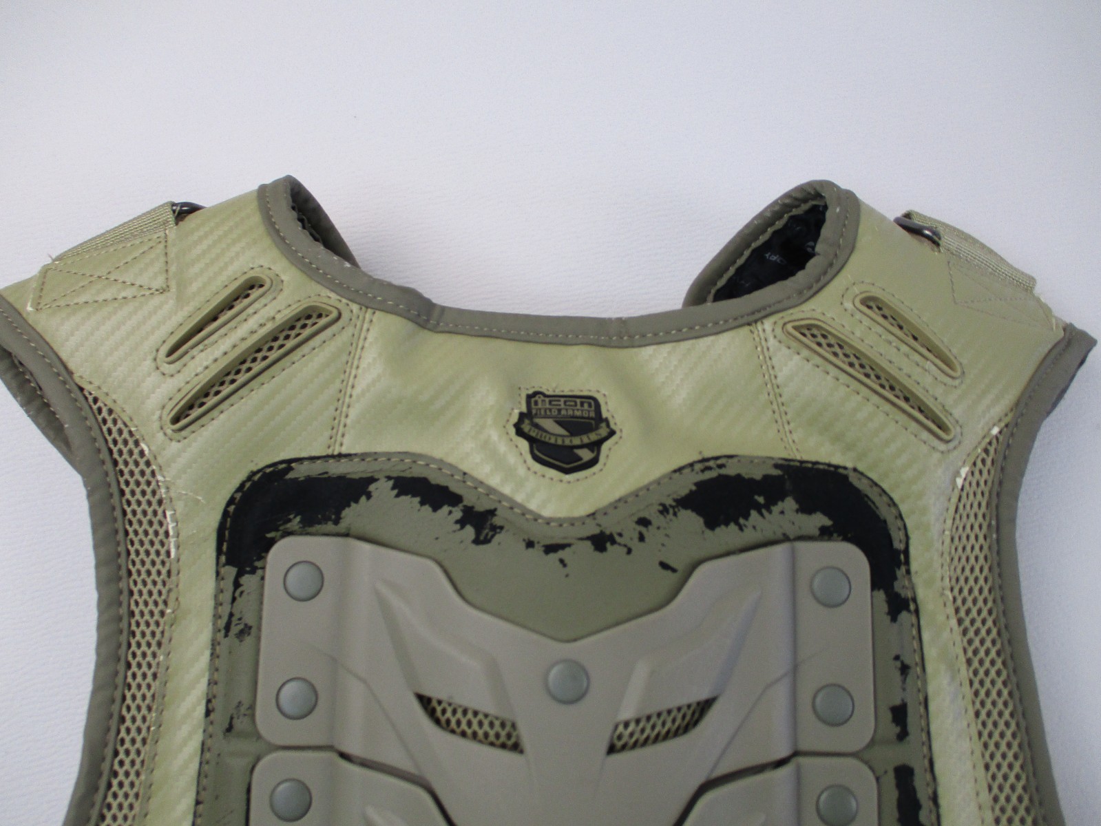 Icon Field Armor Stryker Series Motorcycle Protective Vest Small Beige