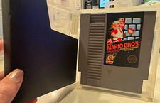 Nintendo Super Mario Bros. (NES) 5 screw 1985 Platformer Game w/ sleeve & case