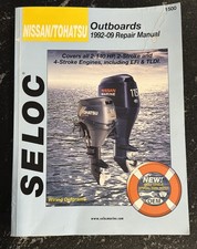 Seloc Nissan Tohatsu Outboards 1992-09 Repair Service Manual # 1500 2-140 HP