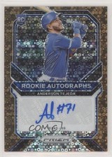 2021 Panini Prizm Rookie Bronze Donut Circle 7/15 Anderson Tejeda Auto 7m3