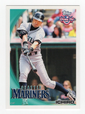 2010 Topps Opening Day #56 Ichiro Suzuki Seattle Mariners