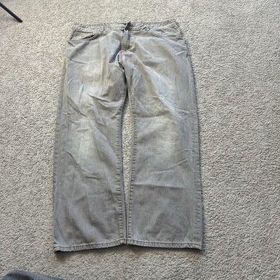 READ Roca Wear Gray Original Fit Boot Cut Jeans Y2K Denim Men s Sz 38x27