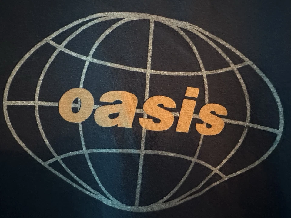 Camisa Oasis Vintage 1998 North American Tour XL COMO NUEVA ORIGINAL Noel Liam Gallager Foto 4 de 4