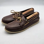 Sperry Top-Sider Men's Shoes Boat Brown Leather Size 13 M