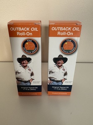Outback Oil Roll-On 2 Pack ( 1.7 fl oz) BRAND NEW