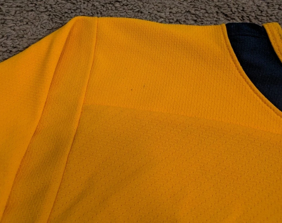 Camiseta deportiva de hockey tejida deportiva Nashville Predators #59 amarilla juvenil XL Foto 4 de 4