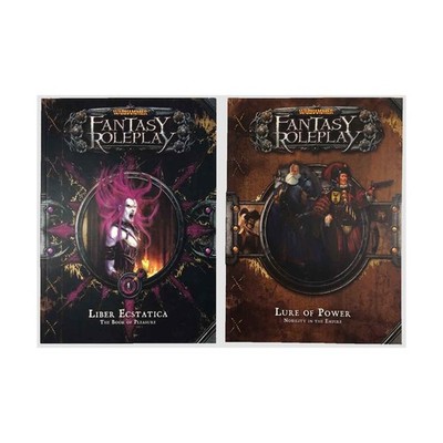FFG WFRP 3rd Ed Lure of Power - Books Only! NM