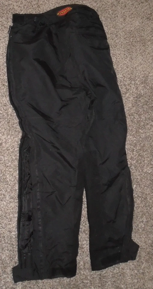 Pantalones de moto FirstGear para mujer 14 textiles negros Foto 3 de 3