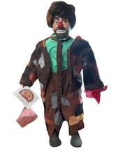 Effanbee Emmett Kelly Weary Willie 100th Anniversary Vintage Doll 1998. NO BOX