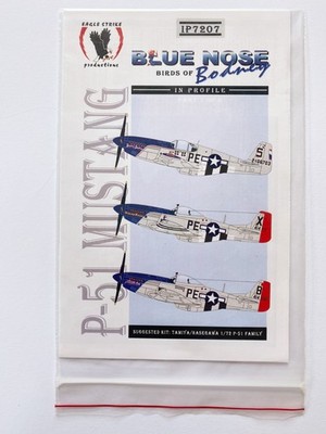 P-51 Mustang - Eagle Strike 1/72 IP7207 - Blue Nose Birds of Bodney in Profile
