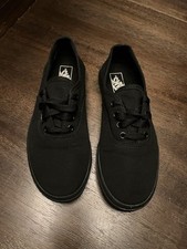 VANS Doheny Black Canvas Boy's Girl's Skate Shoes - Size 4.0 Youth