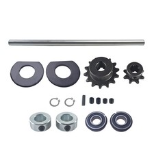 Complete Jackshaft Sprockets Kit 5/8" X 16" 40/41/420 Chain For Go Kart Minibike