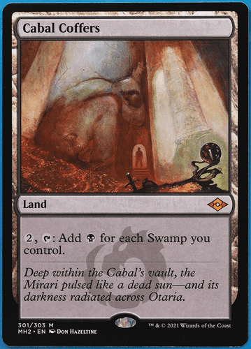 Cabal Coffers Modern Horizons 2 NM Land Mythic Rare CARD (506466) ABUGames - Picture 1 of 2