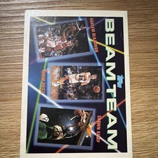 Topps 1992-93 Beam Team #5 of 7 Shawn Kemp Mark Price Hakeem Olajuwon NBA Card