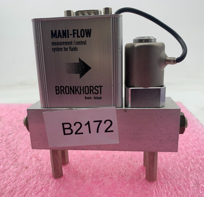 MANI-FLOW measurement /control system for fluidsBRONKHORST PLL-001F  B  2172 181