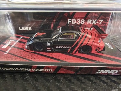 INNO64 Mazda RX-7 FD3S LB-Super Silhouette , LBWK , Advan , 1:64 , OVP