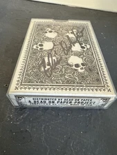 Calaveras Playing Cards Deck Dead on Paper Signed by Chris Ovdiyenko