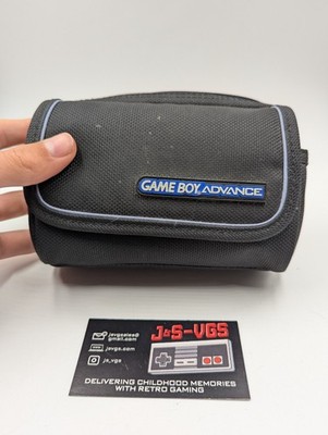 Nintendo Game Boy Advance GBA Console Carry Case Black OEM Pouch