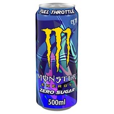 Monster Energy Drink Full Throttle Zero Sugar 12 x 500ml