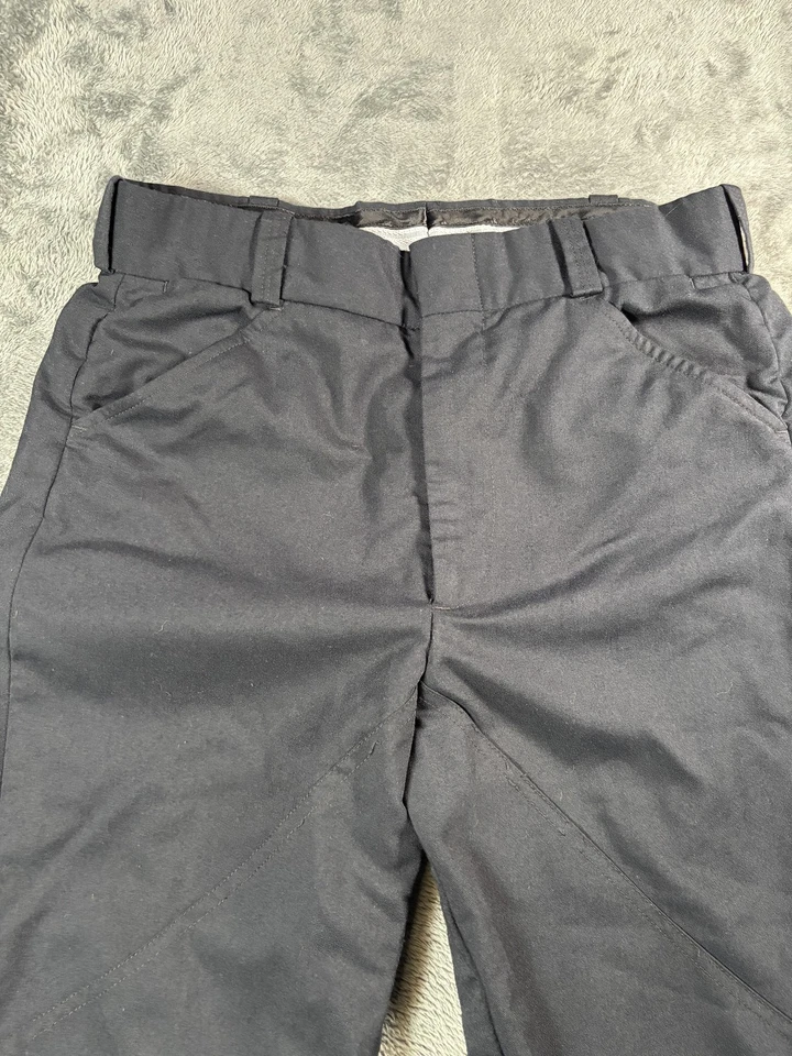 Flying Cross Motorcycle Riding Pants Mens 32 Regular LAPD Navy Zipper Leg USA - Image 2 of 4