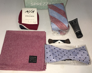 Delta Sprezzabox Necktie, Pocket Square, Socks, Bowtie, Laces, Moisturizer #20