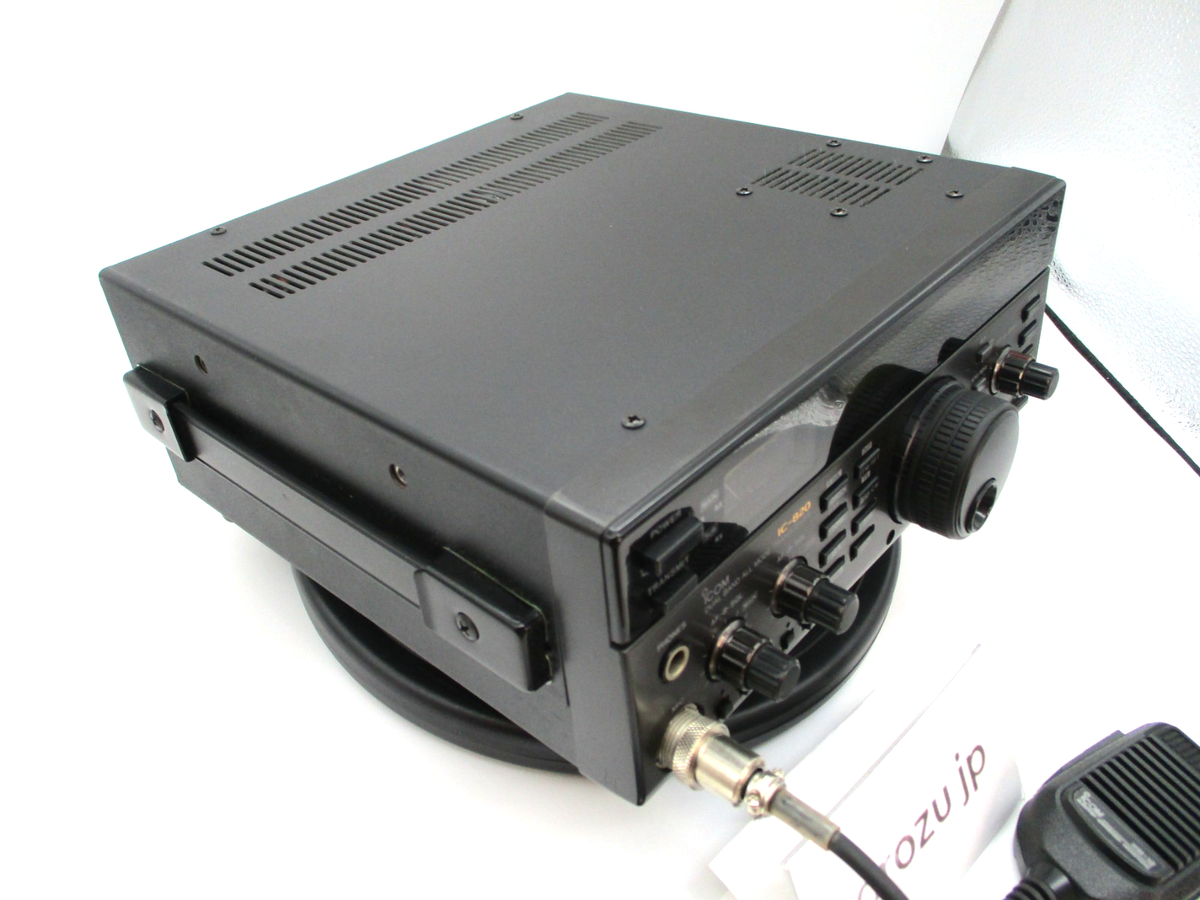 y*m様 ICOM IC-820 144・430MHzオールモードトランシーバー ICOM IC-820 144MHz/430MHz All Modes Transceiver Ham Radio Working