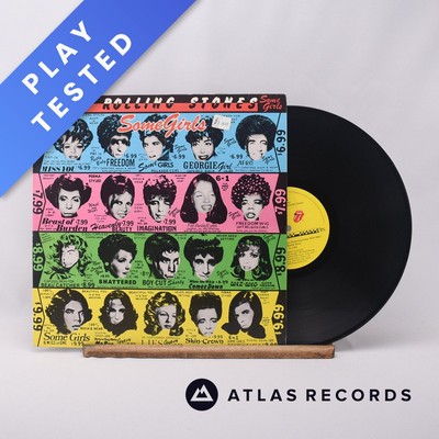 The Rolling Stones Some Girls Die-Cut Sleeve LP Album Vinyl Record - VG+/EX