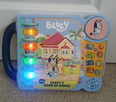 VTECH Bluey's Interactive Book Games Ages 3-5