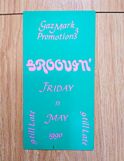 Gas Mark 3 Groovin' May 90 @ Streamers Northolt A6/A7 Rave Flyer