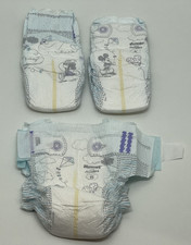 Vintage Huggies Little Movers Size 6 Mickey Mouse diapers 3pc sample