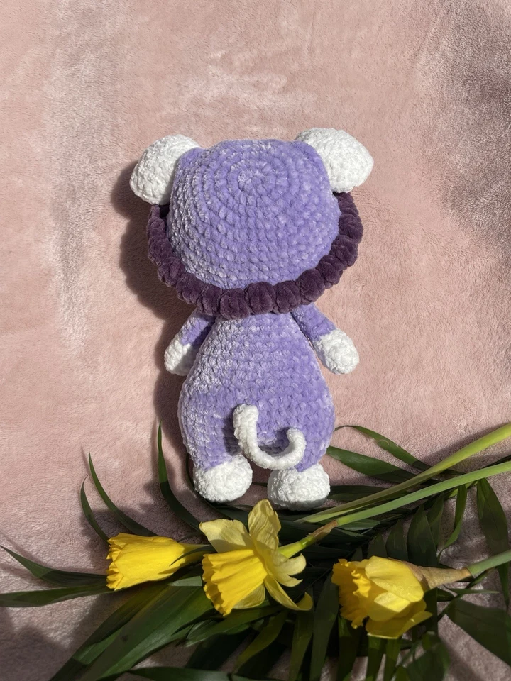 AMIGURUMI Maus mit Mütze 25cm, handgemacht, gehäkelt, Häkeltier - Bild 2 von 3