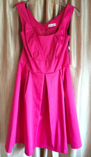 Calvin Klein Dress SZ 10 New w/ tags Raspberry/Magenta Style  CD9G1599