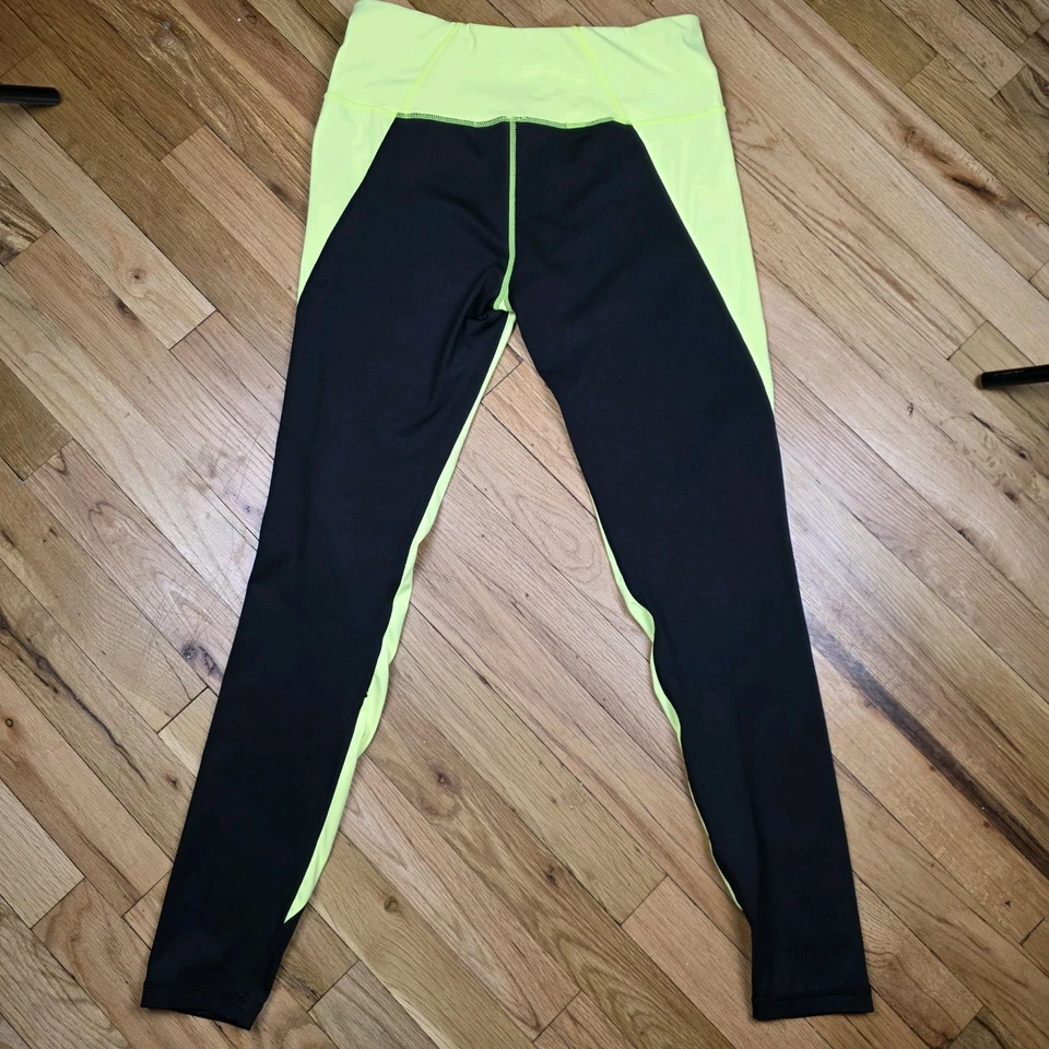 Leggings Fox Racing Amarillo Negro Talla Grande Largo Completo Foto 2 de 4