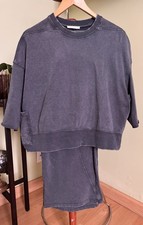 Zara Set of 2 Size: S Color: gray Cotton