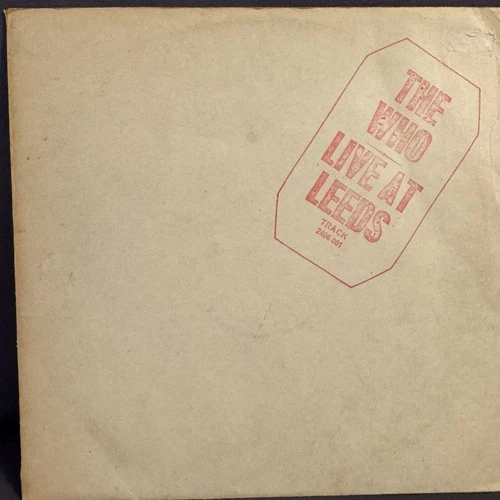 THE WHO Live At Leeds UK incl poster & inserts
