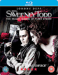 Sweeney Todd - The Demon Barber of Fleet Street Blu-Ray New and Sealed SKU 2874 - Imagen 1 de 1