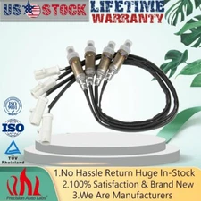 Set of 4 O2 Oxygen Sensor Front Rear Upstream Downstream for Ford Mazda Mercury