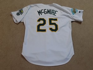 mark mcgwire a's jersey