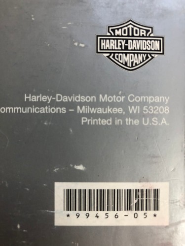 Harley Davidson Motorcycle 2005 TOURING Models Factory PARTS CATALOG PN 99456-05 - Picture 5 of 5