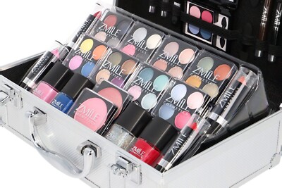 51pc Vanity Case Make Up Carry Box Travel Beauty Cosmetic BIG