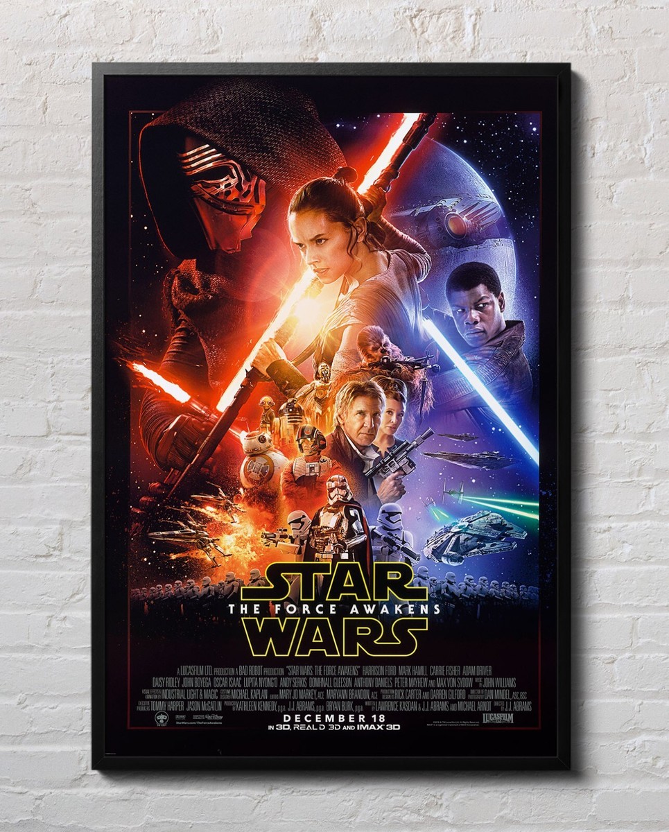 Star Wars Episode 7 The Force Awakens 2015 Movie Poster 24