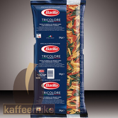 3 x Pasta Barilla Mezze Penne Tricolore Nr 78 italienische Nudeln 5 kg 5000g