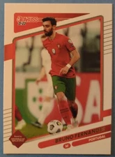 Bruno Fernandes 2021-22 Donruss Soccer Panini Base Sports Card #118