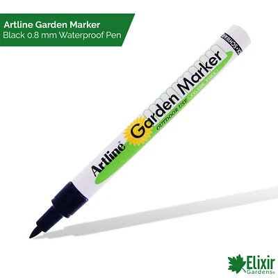 Artline Professional Fine Tip Garden Marker Pens for Plant Labelling | 1-12 Pens