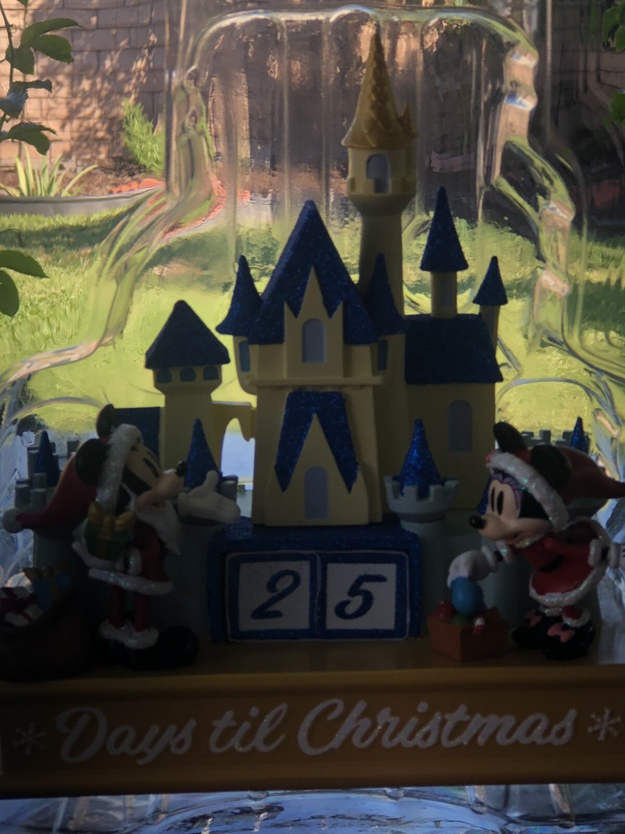 disney-parks-countdown-christmas-holiday-mickey-minnie-castle-calendar-ebay