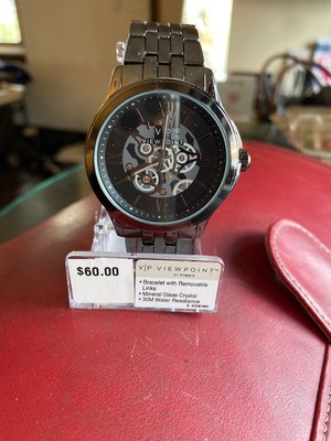 timex skeleton watch